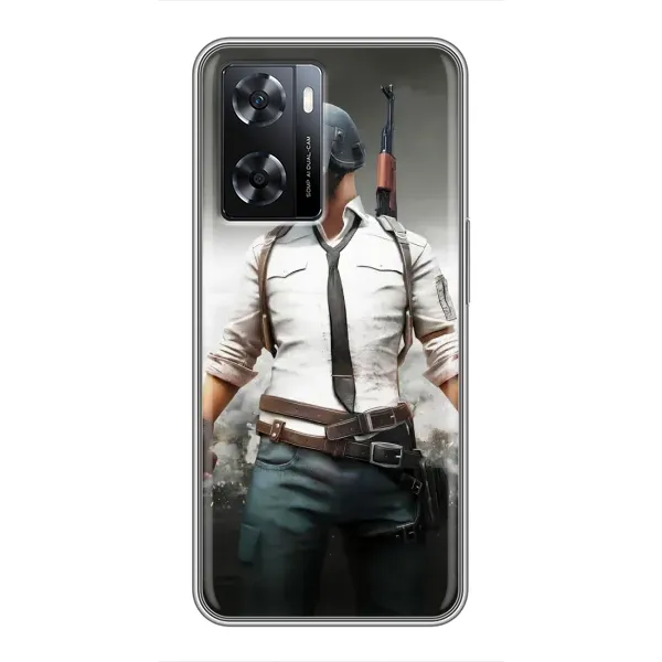 Чохол з принтом «Пабг мен» для OPPO A57s