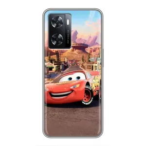 Силіконовий чохол Маквін для Oppo a57s (Радіаторний Спрінгс Маквін)