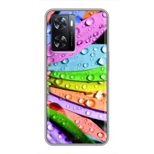 Чехлы (ART) Цветы на Oppo a57s (VPrint) (Семиквітка)