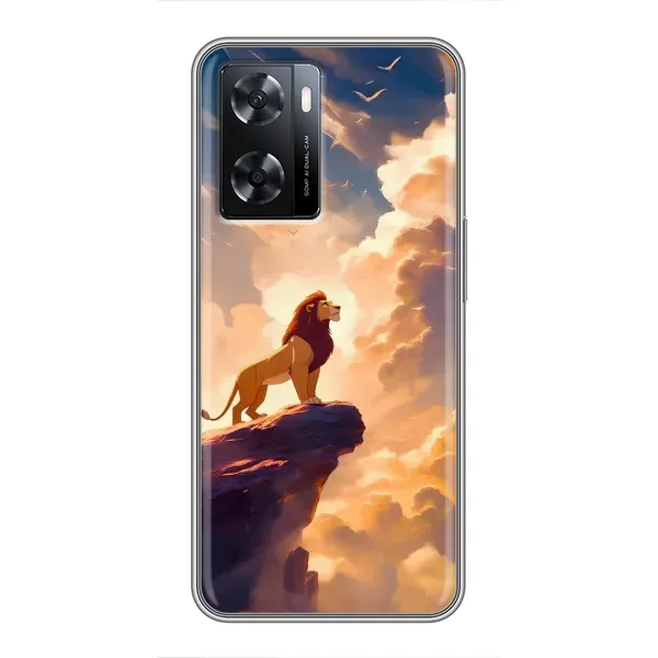 Чохол з принтом «Сімба на скелі» для OPPO A57s Чохол з принтом «Сімба на скелі» для OPPO A57s