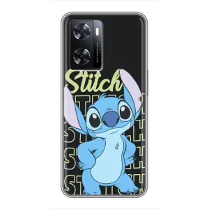Чохол з принтом Стіч на OPPO A57s (Stitch 626)