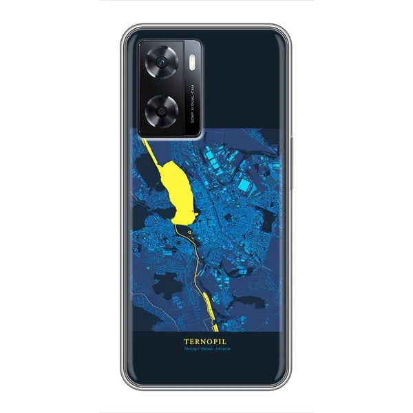 Чехол с принтом «Тернополь» для OPPO A57s