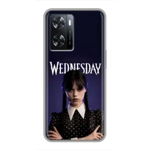 Чохли Венсдей на Oppo a57s Уенсдей (AlphaPrint) (Wednesday)