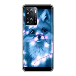 Чехлы с картинкой Лисички для Oppo a57s (VPrint)