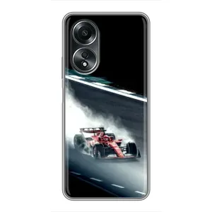 Чехол Формула1 на OPPO A58 (4G) (Болид гоночный)
