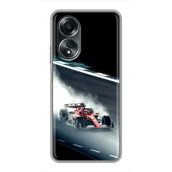 Чехол с принтом «Болид гоночный» для OPPO A58 (4G)