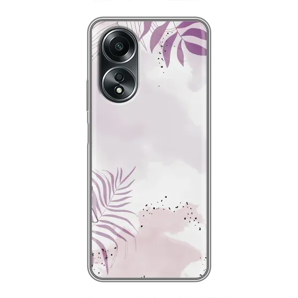 Чехол с принтом «Фиолетовые листья» для OPPO A58 (4G) Чехол с принтом «Фиолетовые листья» для OPPO A58 (4G)