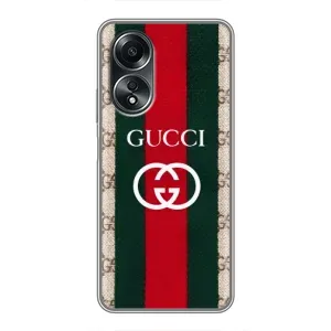 Чехлы ГУЧЧИ для Оппо А58 (AlphaPrint) (Gucci дизайн)