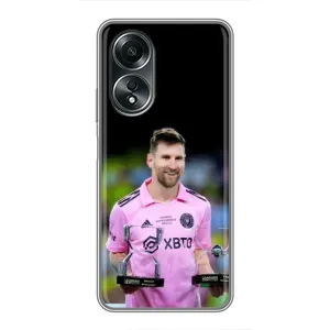 Чехол с принтом «Кубки Месси» для OPPO A58 (4G)
