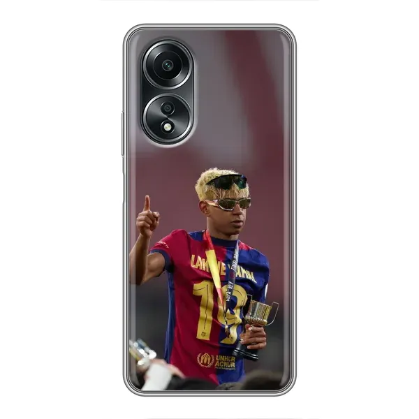 Чохол з принтом «Lamine Yamal» для OPPO A58 (4G)