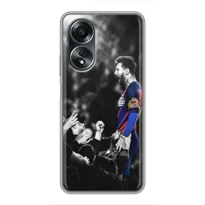Чехлы Месси для OPPO A58 (4G) (AlphaPrint)