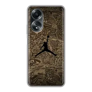 Чехлы для OPPO A58 (4G) - с картинкой JORDAN (AlphaPrint)