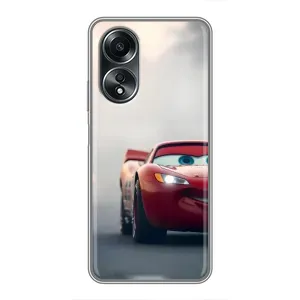 Силиконовый чехол Маквин для OPPO A58 (4G) (Скоростной Маквин)