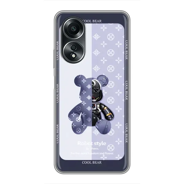 Чехол с принтом «Медвежонок LV» для OPPO A58 (4G) Чехол с принтом «Медвежонок LV» для OPPO A58 (4G)