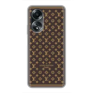 Чехлы Луи Витон для OPPO A58 (4G) (AlphaPrint - LOUIS VUITTON) (обои LV)