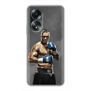 Чехол с принтом «Александр Усик» для OPPO A58 (4G)
