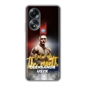 Чехол с принтом «Olexandr Usyk» для OPPO A58 (4G)