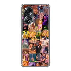 Чехол Рапунцель для OPPO A58 (4G) (Коллаж Рапунцель)