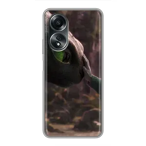 Чехол как приручить дракона на OPPO A58 (4G) (Сцена с драконом)