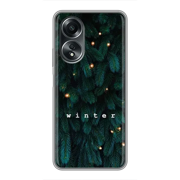 Чохол з принтом «Winter» для OPPO A58 (4G)