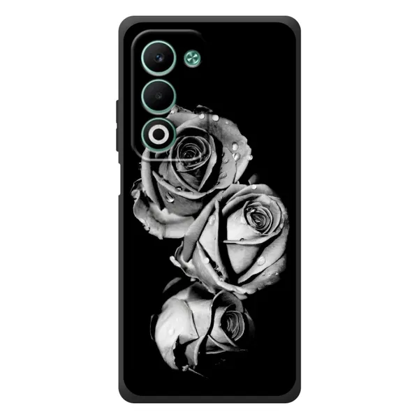 Чохол з принтом «Чорна троянда» для OPPO A5m Чохол з принтом «Чорна троянда» для OPPO A5m