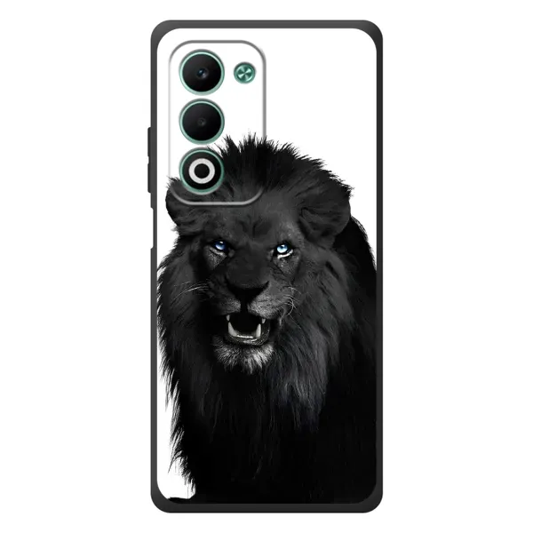 Чохол з принтом «Чорний ЛЕВ» для OPPO A5m