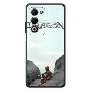 Чехол как приручить дракона на OPPO A5m (Дракон лого)