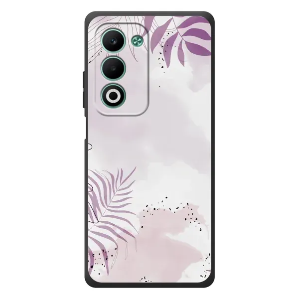 Чохол з принтом «Фіолетове листя» для OPPO A5m