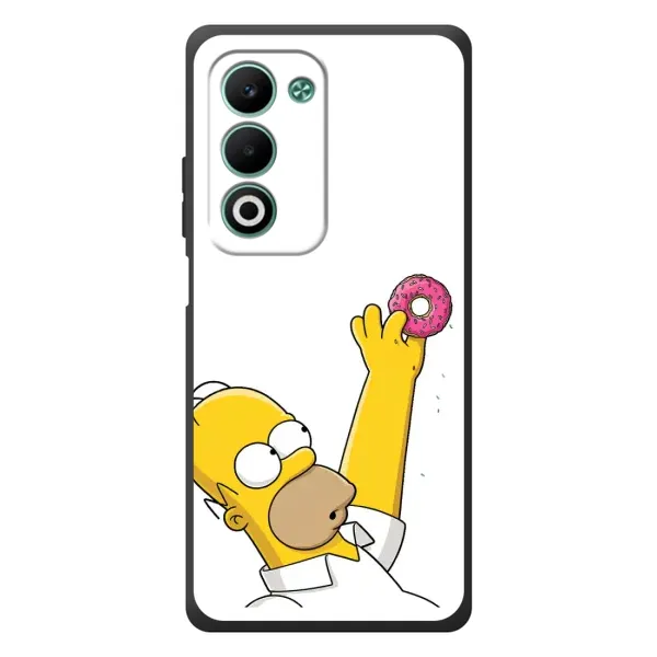 Чохол з принтом «Гомер з пончиком» для OPPO A5m Чохол з принтом «Гомер з пончиком» для OPPO A5m