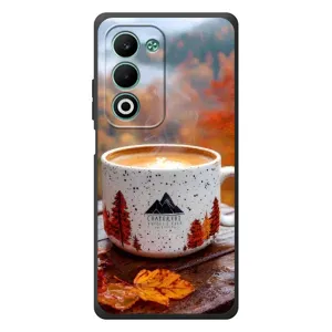 Чохол з унікальним дизайном 'Осінь з кавою' для OPPO A5m (Кава на природі)