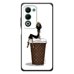 Чохли Луі Вітон для OPPO A5m (AlphaPrint - LOUIS VUITTON) (кава LOUIS VUITTON)