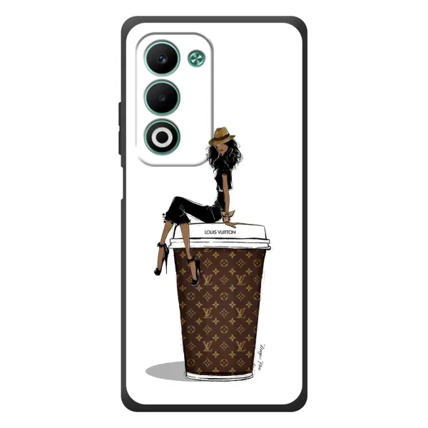 Чехол с принтом «кофе LOUIS VUITTON» для OPPO A5m Чехол с принтом «кофе LOUIS VUITTON» для OPPO A5m