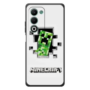 Чохол Майнкрафт на OPPO A5m (AlphaPrint) Minecraft (кріпер Майнкрафт)