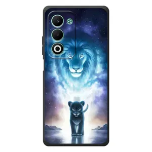 Чехол со Львом для OPPO A5m (VPrint) (Маленький лев)