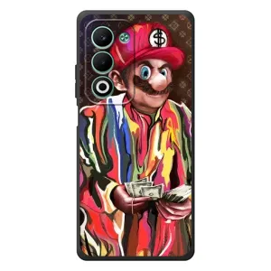 Бренднові Чохли для OPPO A5m - (PREMIUMPrint) (Mario LV)