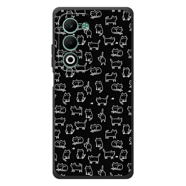 Чехол с принтом «Меленькие котики» для OPPO A5m