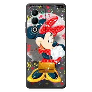 Чехол Disney Mouse OPPO A5m (PREMIUMPrint) (Minni с бантиком)