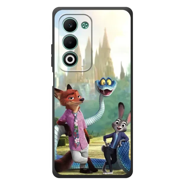 Чохол з принтом «Герої мультфільму Зоотрополіс» для OPPO A5m Чохол з принтом «Герої мультфільму Зоотрополіс» для OPPO A5m