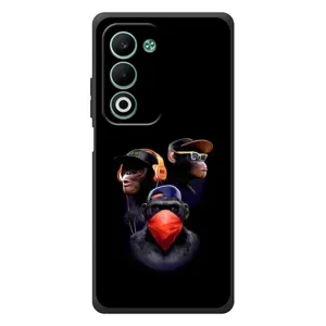 Чохол з Мавпами OPPO A5m - (AlphaPrint) (Три мавпи)