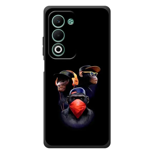 Чехол с принтом «Три обезьяны» для OPPO A5m