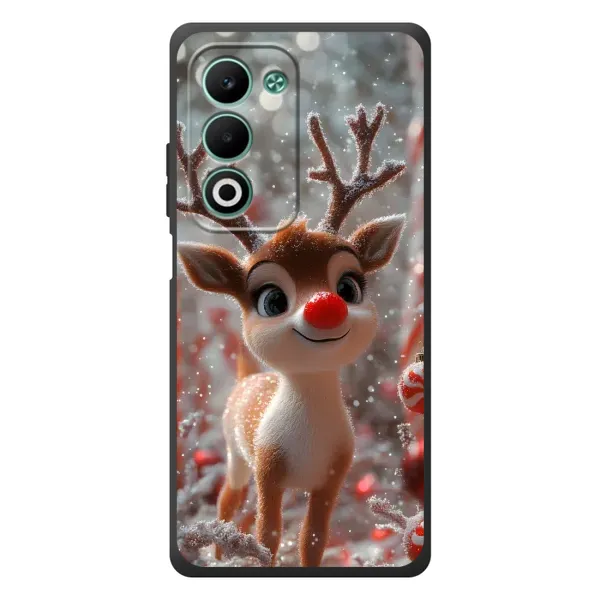 Чохол з принтом «Олень з носом» для OPPO A5m