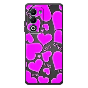 Чехлы для любимой на А5м (VPrint) (Pink hearts)