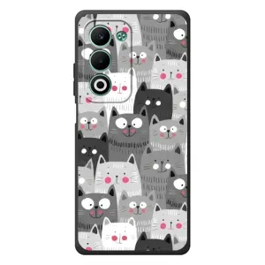 Чохли з Котиками для OPPO A5m (VPrint) (Мальовані котики)