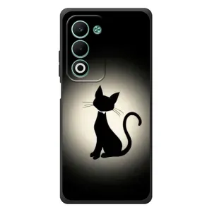 Чехол с принтом для OPPO A5m (AlphaPrint) Модные коты