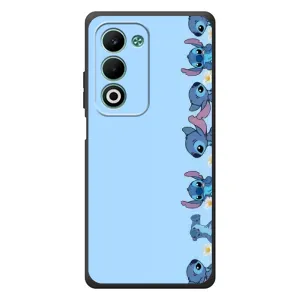 Чехол с принтом Стич на OPPO A5m (Стич фон)