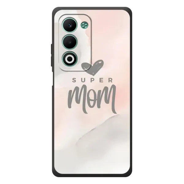 Чохол з принтом «Супер мама» для OPPO A5m
