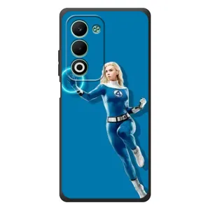 Чохол з принтом Фантастична четвірка для OPPO A5m (Сью Сторм політ)
