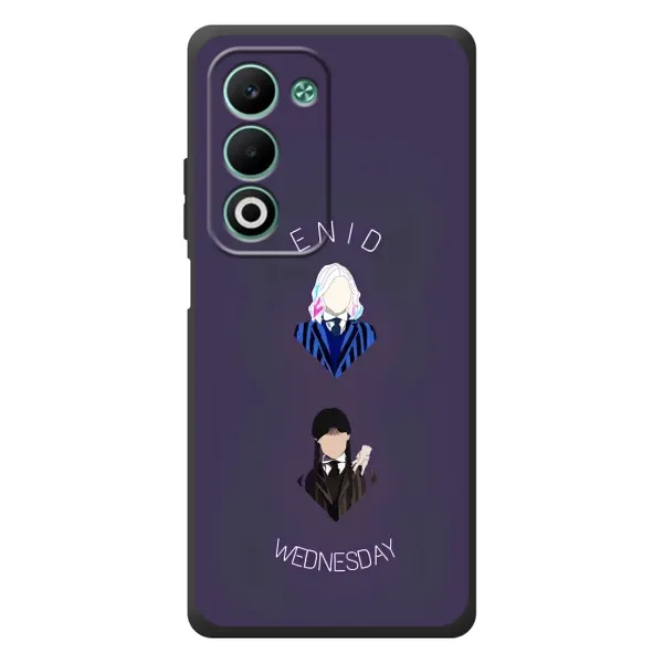 Чохол з принтом «Венздей і подруга» для OPPO A5m