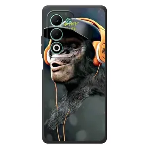 Чехол с Обезьянами OPPO A5m - (AlphaPrint)