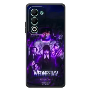 Чохол з дизайном Венздей 2 на OPPO A5m (Фіолетова магія Венздей)